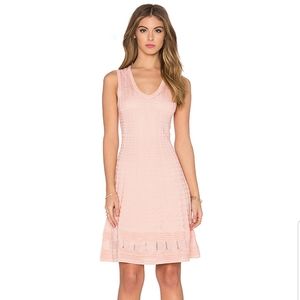 M Missoni Blush Pink Knit Sleeveless Dress